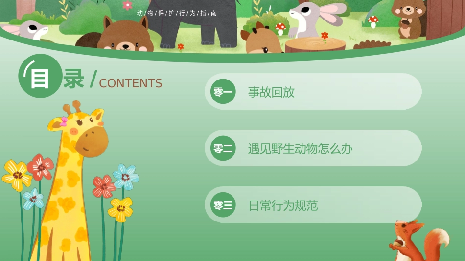 动物日 保护野生濒危动物 28.pptx_第3页