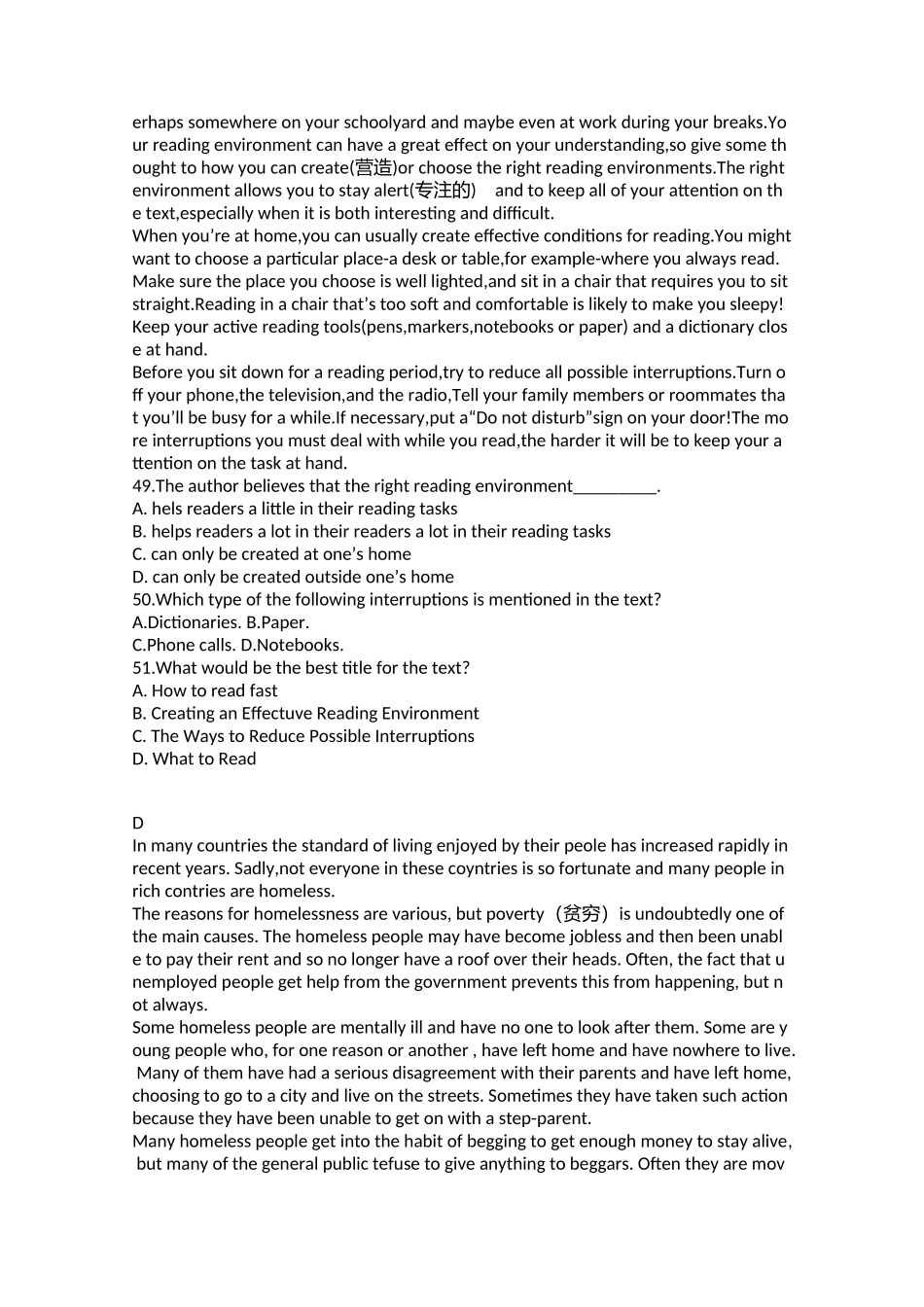2006年高考英语试题(陕西卷)2.doc.docx_第2页