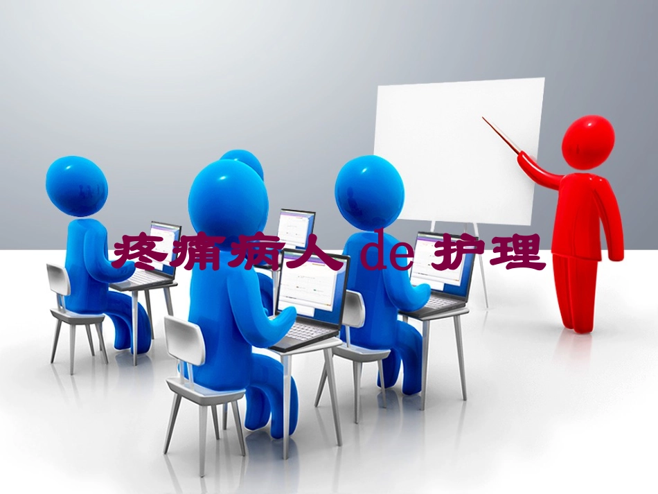 疼痛病人的护理培训课件.pptx_第1页