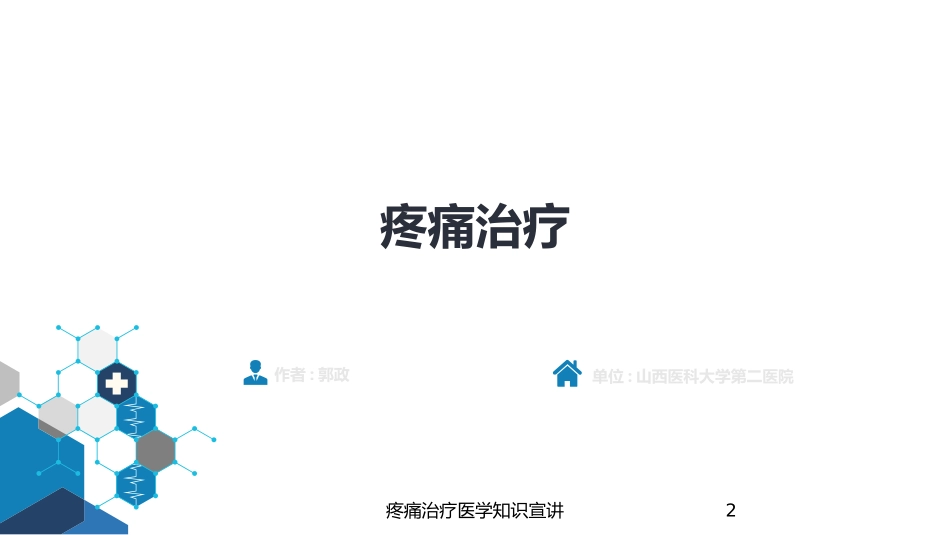 疼痛治疗医学知识宣讲培训课件.pptx_第2页