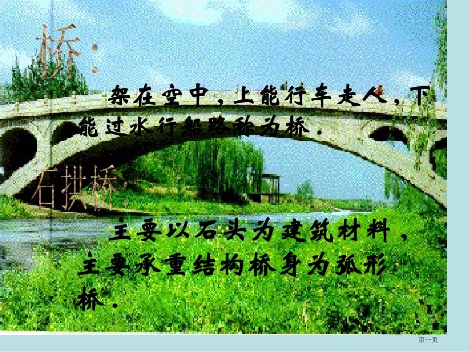 语文中国石拱桥课件新人教版八年级上册名师优质课赛课一等奖市公开课获奖课件.pptx_第1页