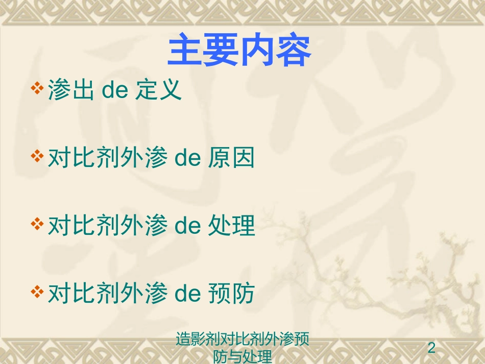 造影剂对比剂外渗预防与处理培训课件.pptx_第2页