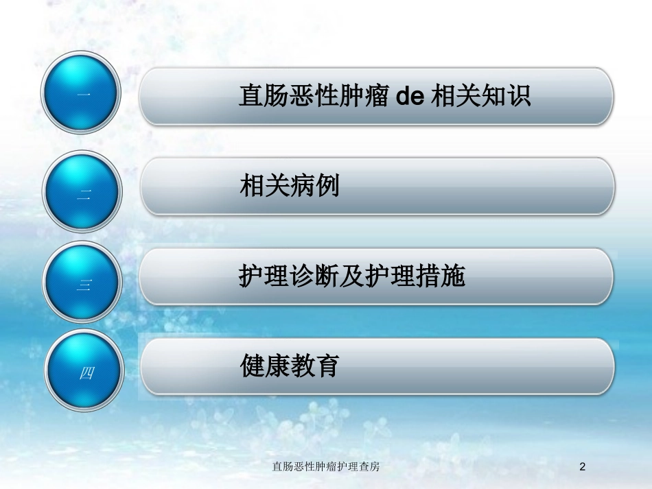 直肠恶性肿瘤护理查房培训课件.pptx_第2页