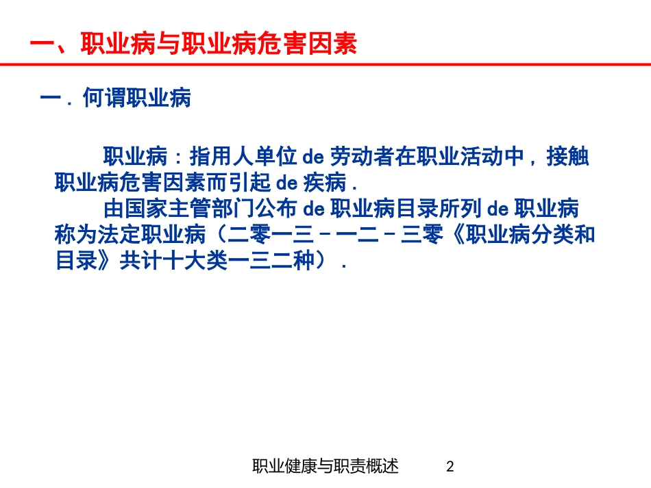 职业健康与职责概述培训课件.pptx_第2页