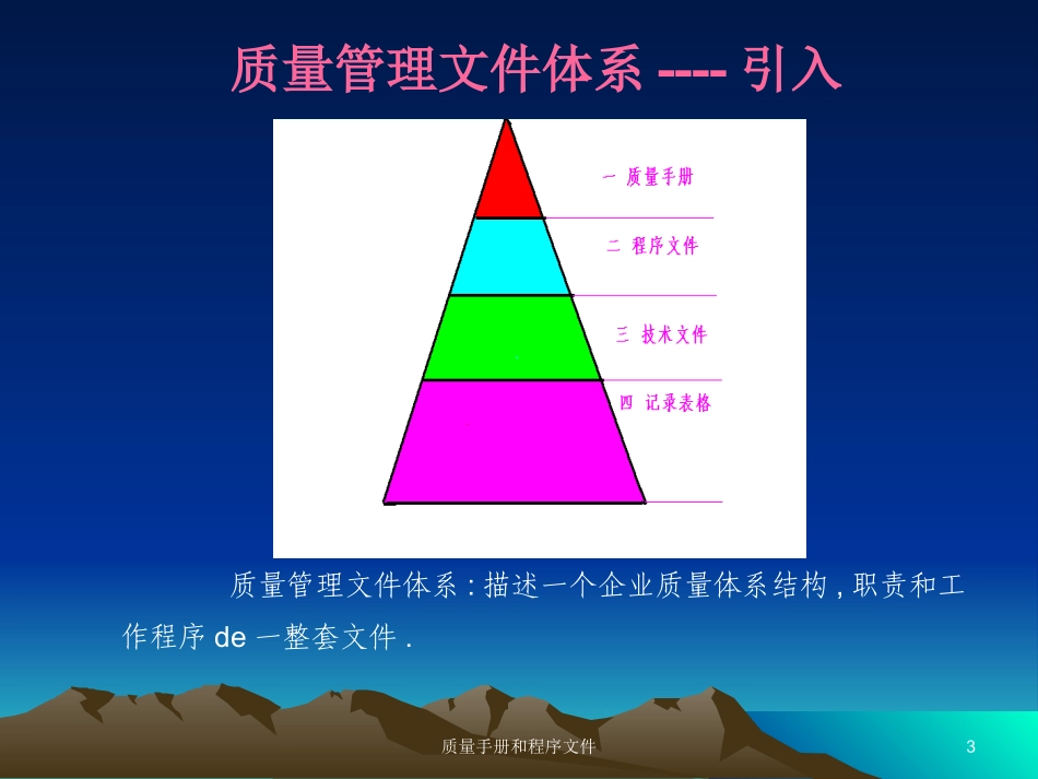 质量手册和程序文件培训课件.pptx_第3页