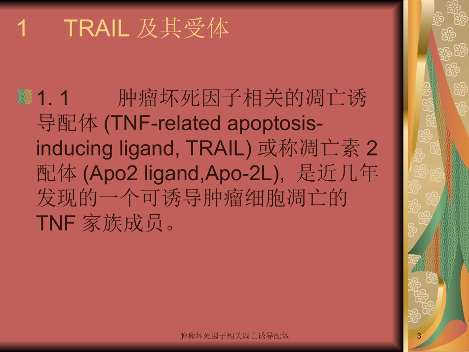 肿瘤坏死因子相关凋亡诱导配体培训课件.pptx_第3页