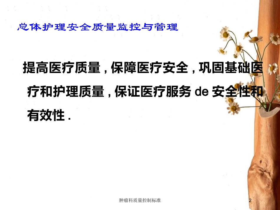 肿瘤科质量控制标准培训课件.pptx_第2页
