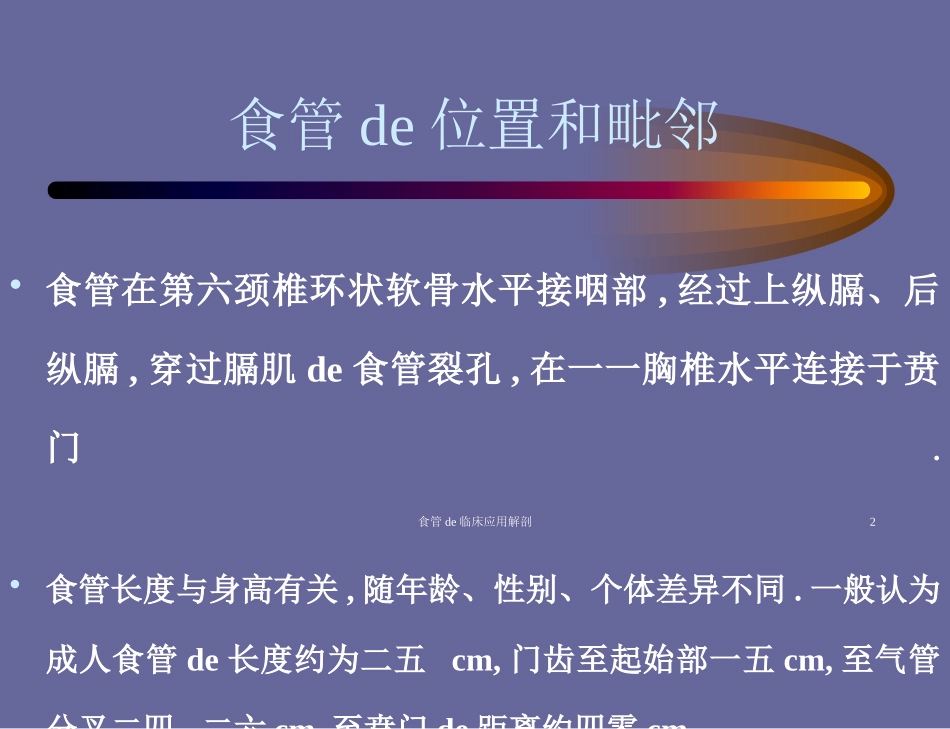 食管的临床应用解剖培训课件.pptx_第2页
