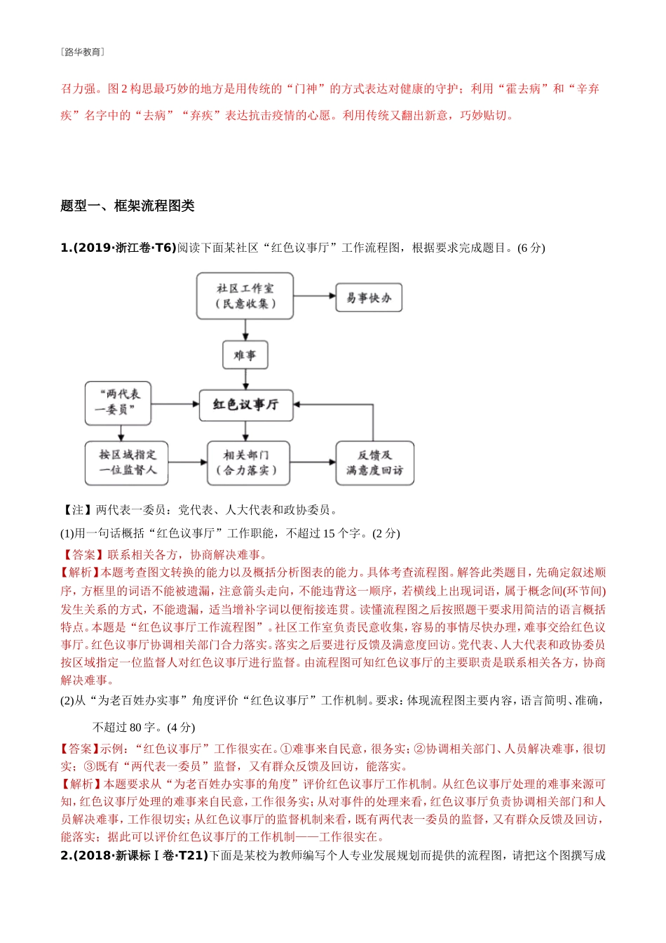 2010-2020年高考语文真题分类训练 专题14 图文转换 （教师版含解析） 　(1).doc_第3页