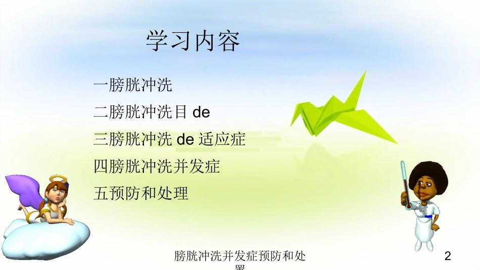 膀胱冲洗并发症预防和处置培训课件.pptx_第2页