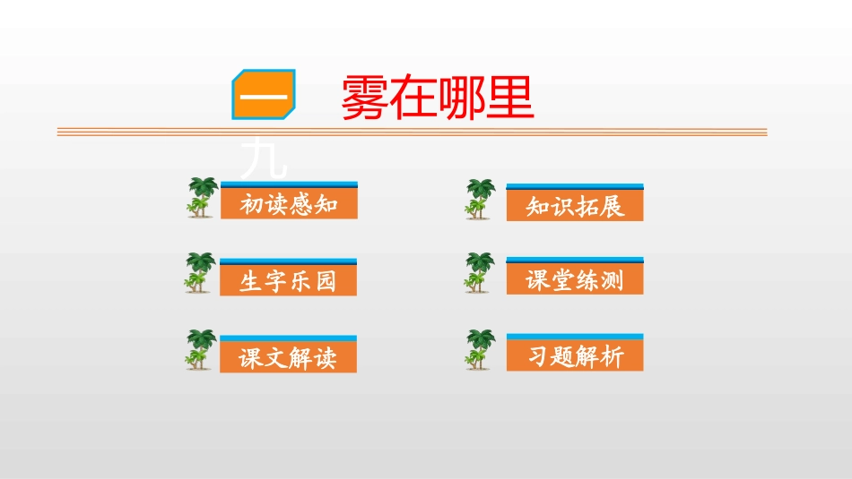 部编版二年级上册语文《雾在哪里》课件5.pptx_第1页