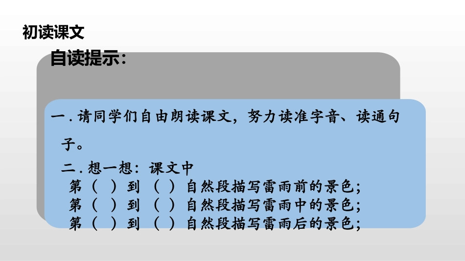 部编版二年级下册语文《雷雨》课件1.pptx_第2页