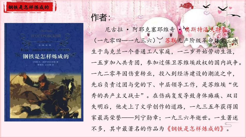 钢铁是怎样炼成的读书分享6(1).pptx_第2页
