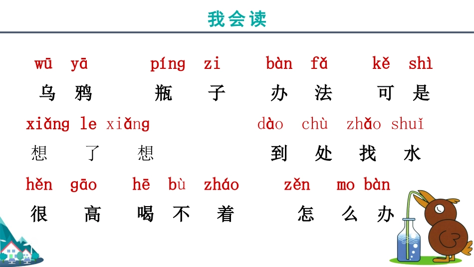 课文《乌鸦喝水》赏析.pptx_第3页