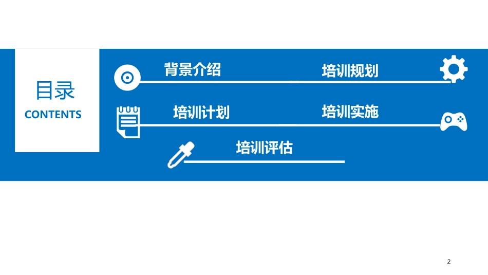 蓝色简洁风企业员工教育培训PPT模板.pptx_第2页