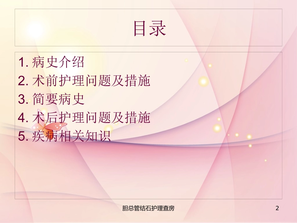 胆总管结石护理查房培训课件.pptx_第2页
