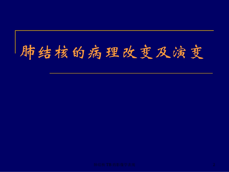 肺结核TB的影像学表现培训课件.pptx_第2页