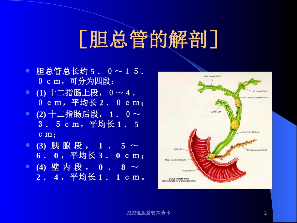 腹腔镜胆总管探查术培训课件.pptx_第2页