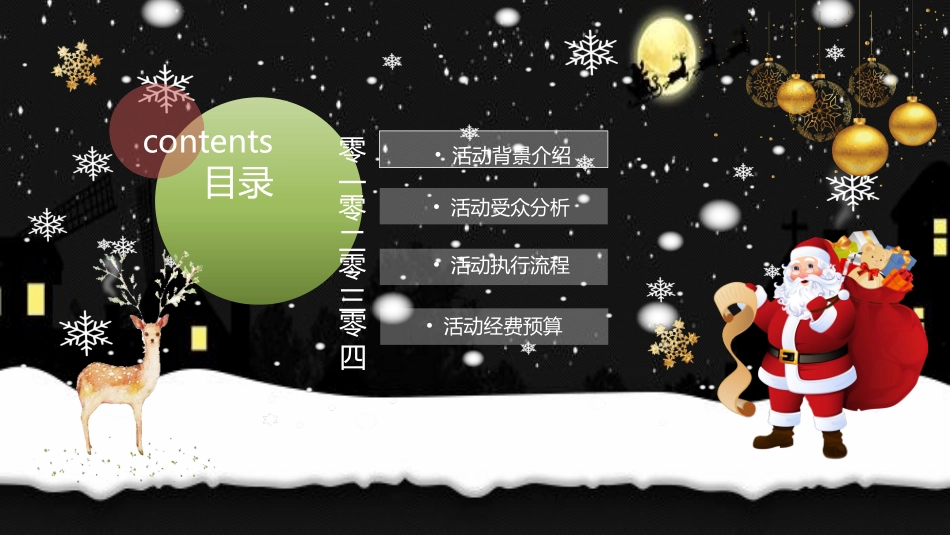 黑红卡通平安夜圣诞节PPT模板.pptx_第2页