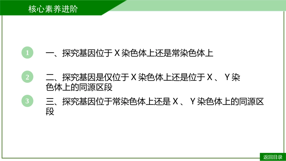 2026届学海导航高考一轮总复习生物-专题5 微专题4 基因在染色体上位置的判断（3个点）.pptx_第3页