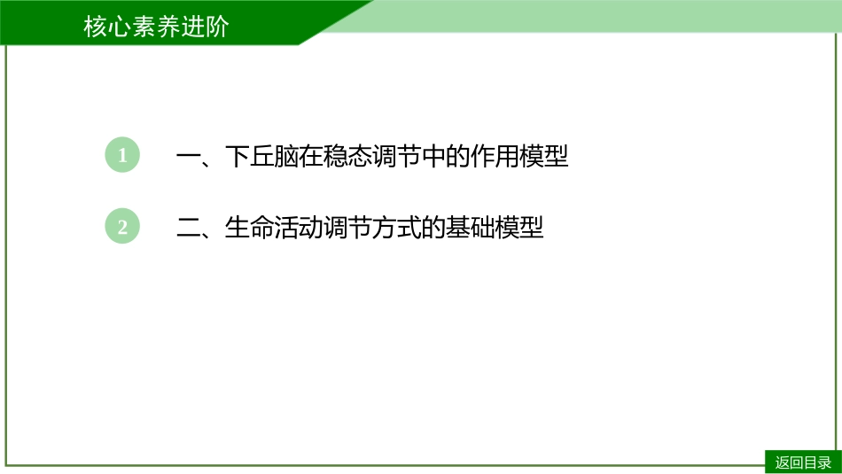 2026届学海导航高考一轮总复习生物-专题8 微专题7 动物生命活动调节模型的构建和分析（2个点）.pptx_第3页