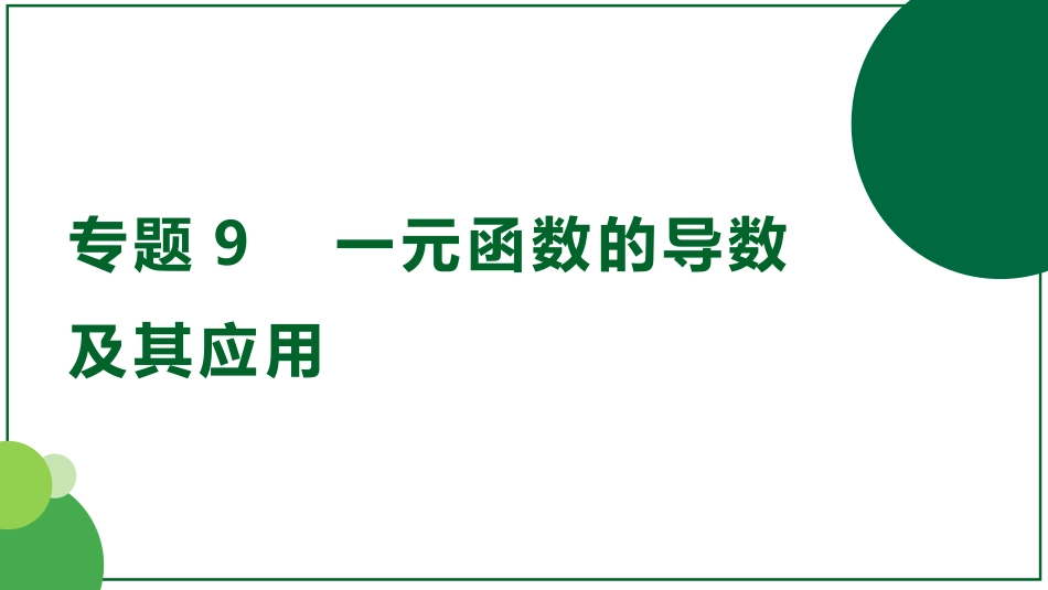 2026届学海导航高考一轮总复习数学-第64讲　导数与不等式的综合问题.pptx_第1页
