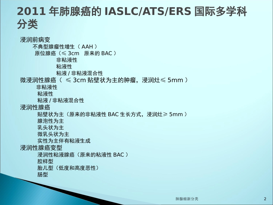 肺腺癌新分类培训课件.pptx_第2页
