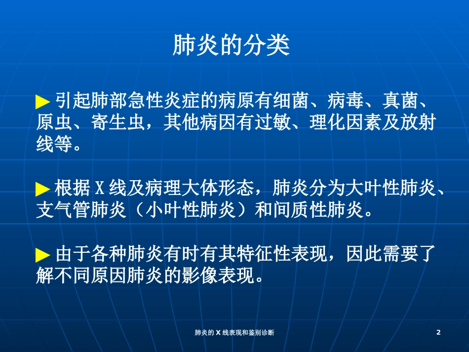 肺炎的X线表现和鉴别诊断培训课件.pptx_第2页