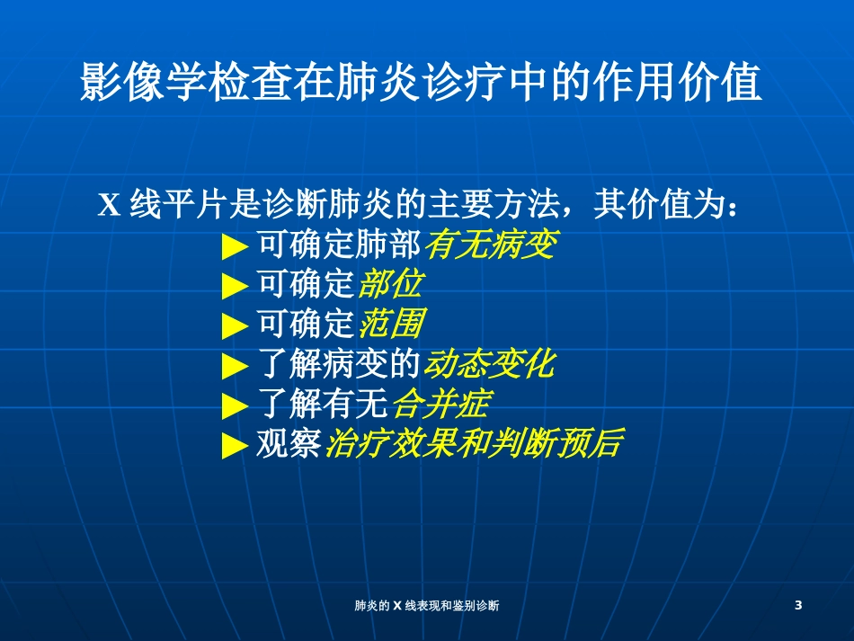 肺炎的X线表现和鉴别诊断培训课件.pptx_第3页