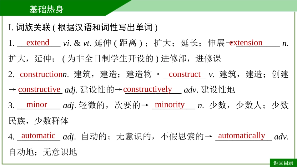 2026届学海导航高考一轮总复习英语-选必二U1默写手册.pptx_第3页