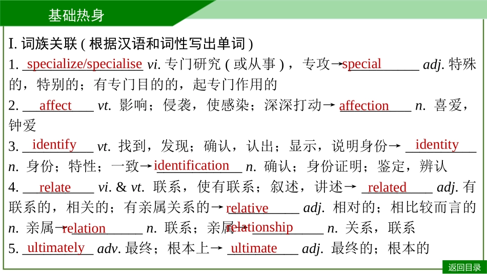 2026届学海导航高考一轮总复习英语-选必二U3默写手册.pptx_第3页