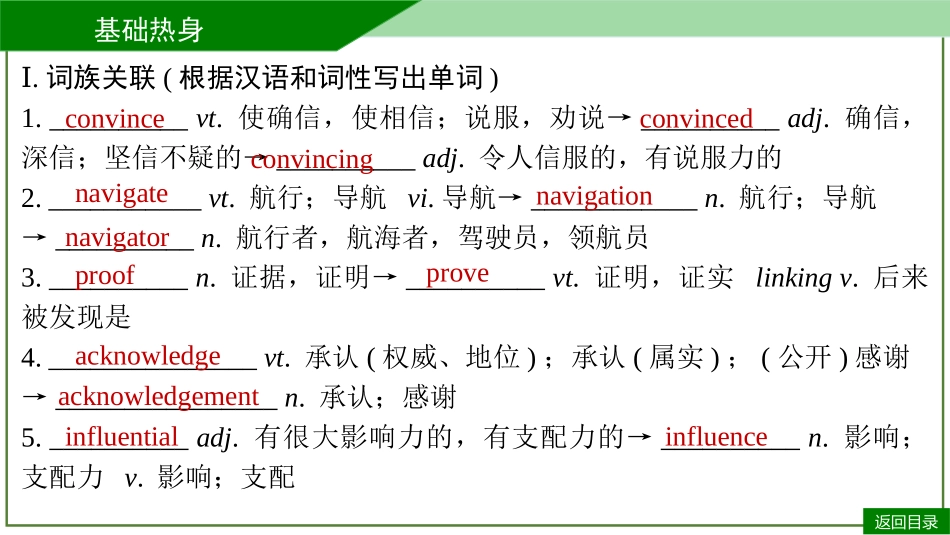 2026届学海导航高考一轮总复习英语-选必三U3默写手册.pptx_第3页