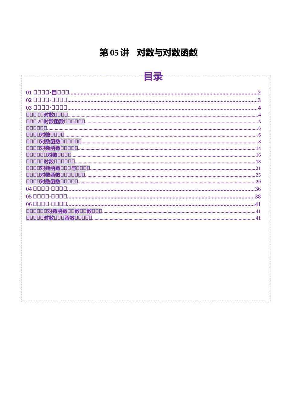 第05讲 对数与对数函数（八大题型）（讲义）（解析版）-【上好课】2025年高考数学一轮复习讲练测（新教材新高考）.docx_第1页