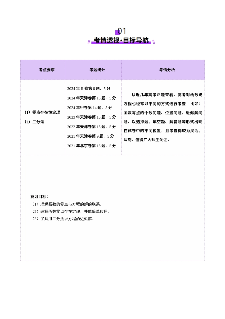 第07讲 函数与方程（十一大题型）（讲义）（原卷版）-【上好课】2025年高考数学一轮复习讲练测（新教材新高考）.docx_第2页