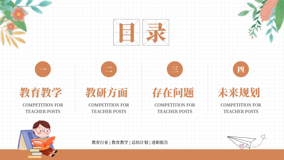 教师工作总结述职报告品牌特卖班2款119.pptx_第2页