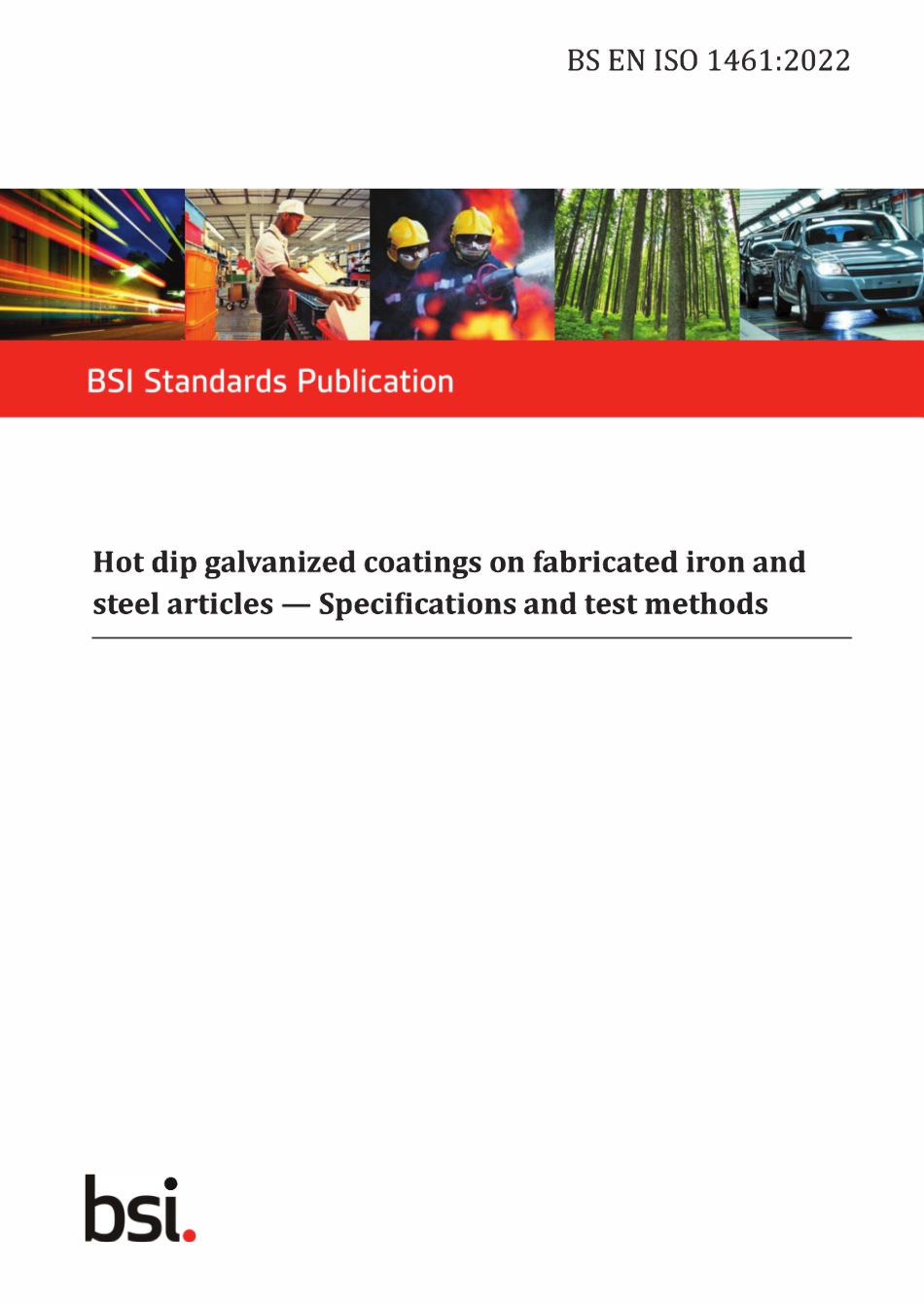 BS EN ISO 1461-2022制造板上的热浸镀锌涂层.pdf_第1页