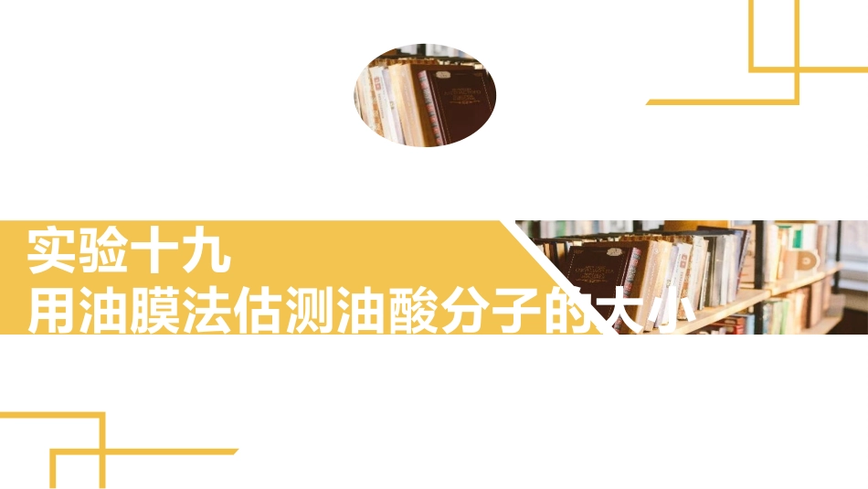 2025版正禾一本通高三一轮总复习物理课件-05 实验(十九) 用油膜法估测油酸分子的大小.pptx_第2页