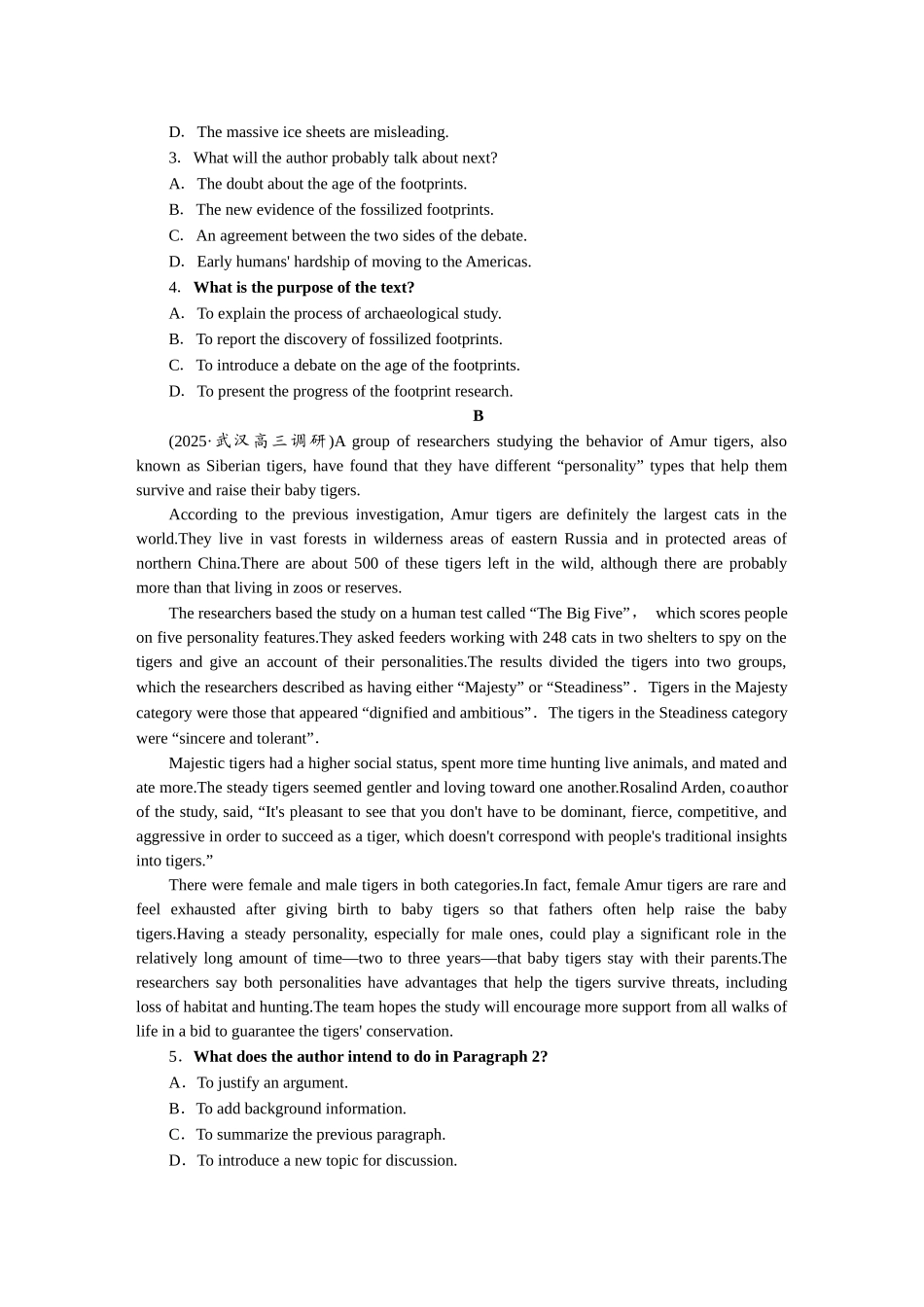 2026版正禾一本通高三一轮总复习英语（北师版）-(三)命题超重点——写作意图题&写作手法题.docx_第2页