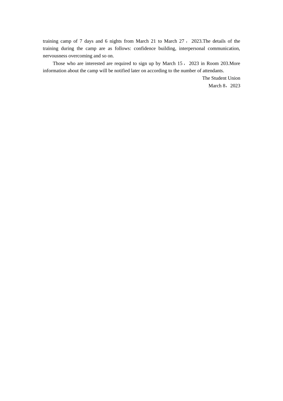 2026版正禾一本通高三一轮总复习英语（人教版）-周四 阅读理解+应用文写作(12).docx_第3页