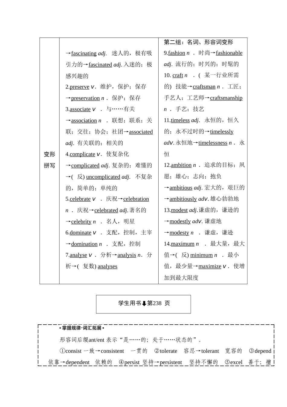 2026版正禾一本通高三一轮总复习英语（外研版）-2 Unit 2　A life's work.docx_第2页