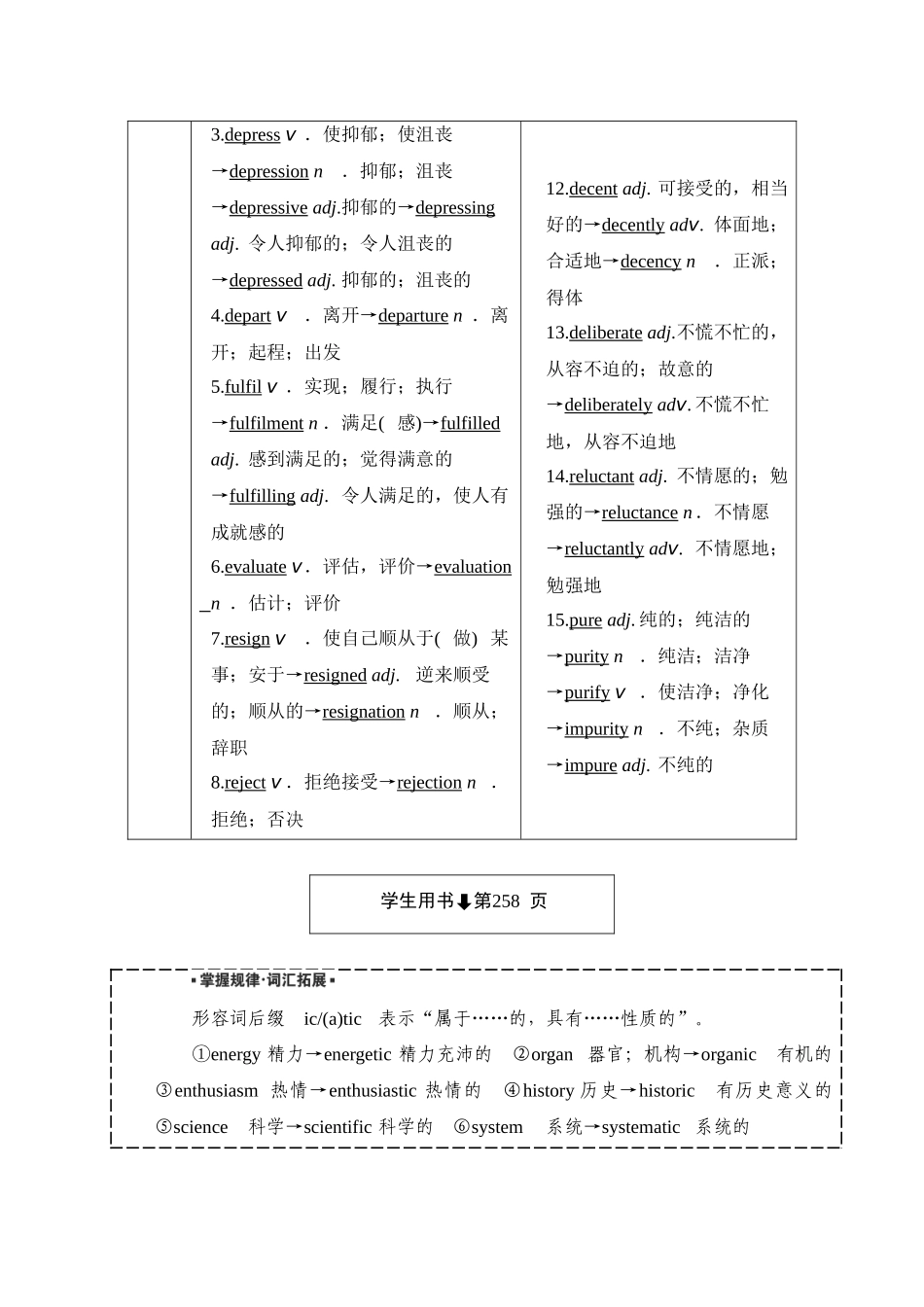 2026版正禾一本通高三一轮总复习英语（外研版）-5 Unit 5　Learning from nature.docx_第2页