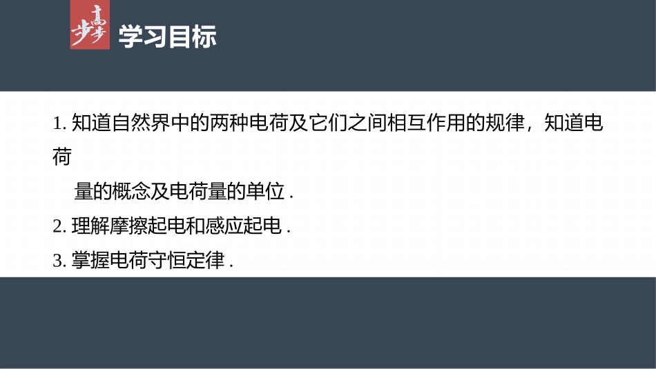 2026步步高六册同步物理必修3-第九章　1　电荷.pptx_第2页