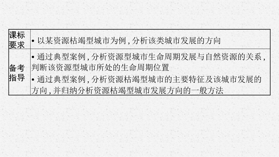 2026年高考总复习优化设计一轮复习地理（人教版）-第2讲　资源枯竭型城市的转型发展.pptx_第3页