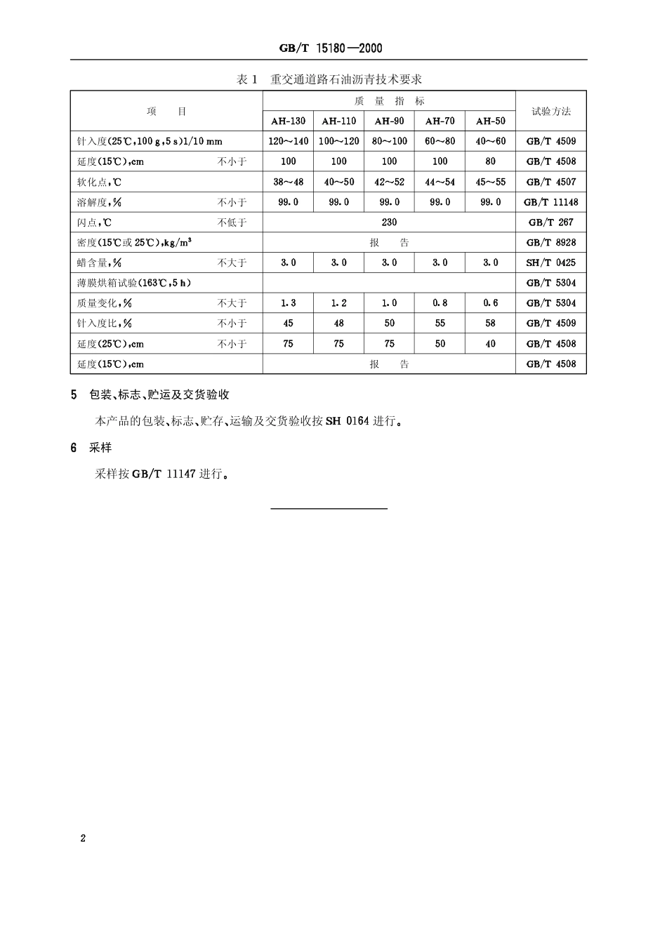 GBT 15180-2000 重交通道路石油沥青.pdf_第3页