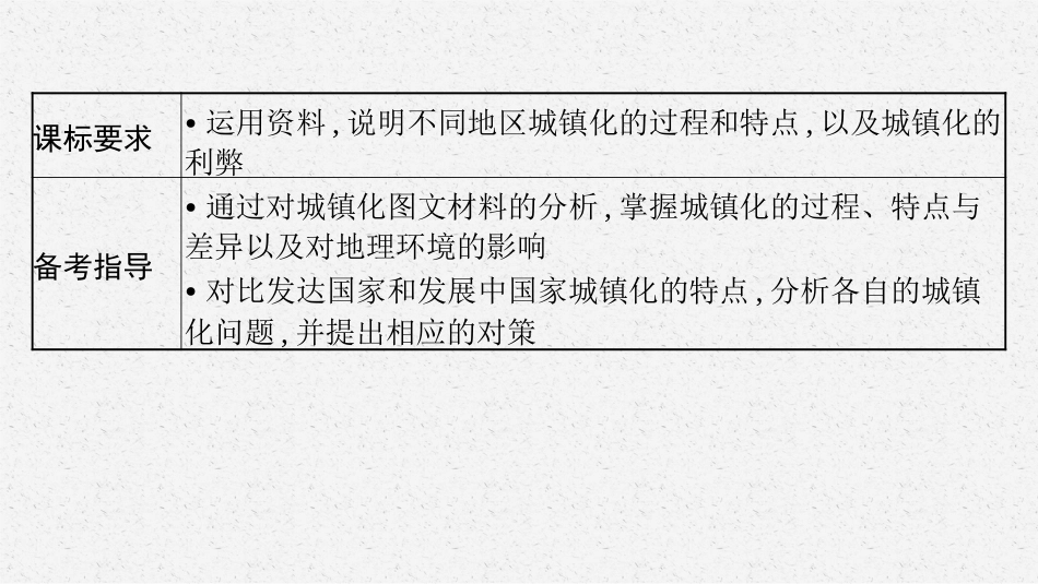 2026年高考总复习优化设计一轮复习地理（人教福建专版）-第2讲　城镇化.pptx_第3页