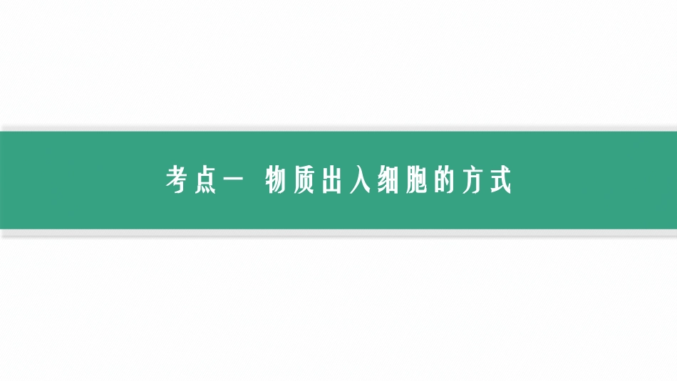 2026年高考总复习优化设计一轮复习生物-第8讲　第2课时　物质出入细胞的方式及影响因素.pptx_第2页