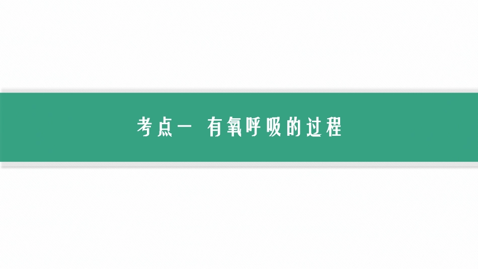 2026年高考总复习优化设计一轮复习生物-第11讲　第1课时　细胞呼吸的原理和过程.pptx_第3页