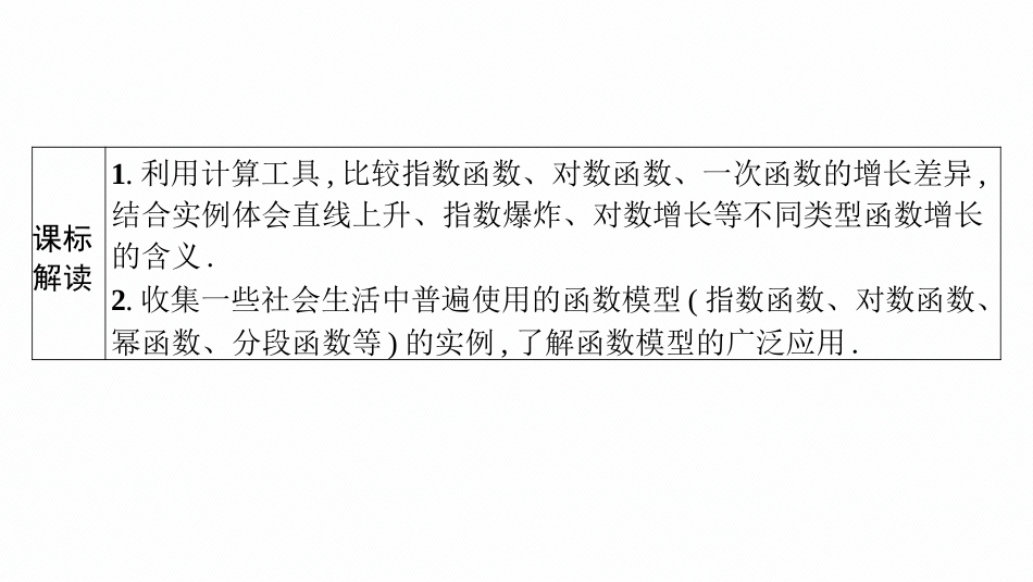 2026年高考总复习优化设计一轮复习数学（广西版）-第九节　函数模型及其应用.pptx_第3页