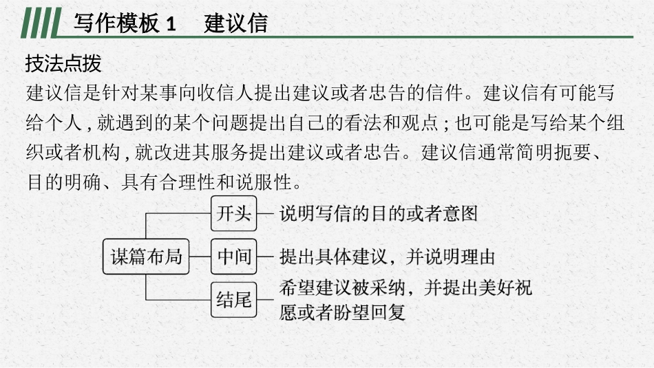 2026年高考总复习优化设计一轮复习英语（外研天津版）-第1讲　应用文.pptx_第2页