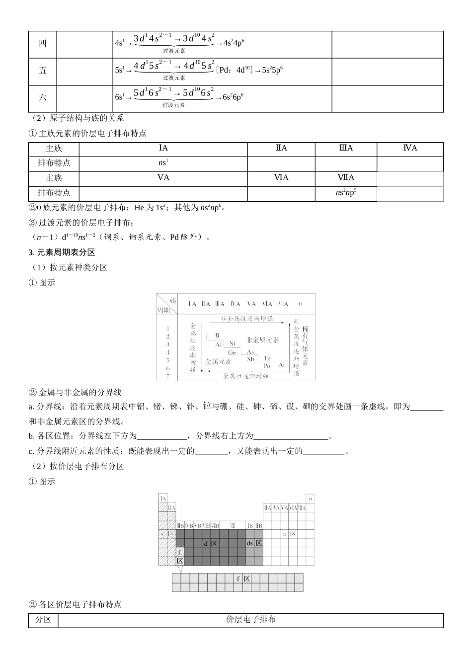 2026三维设计一轮总复习高中化学-第25讲　元素周期表　元素周期律(2).docx_第2页